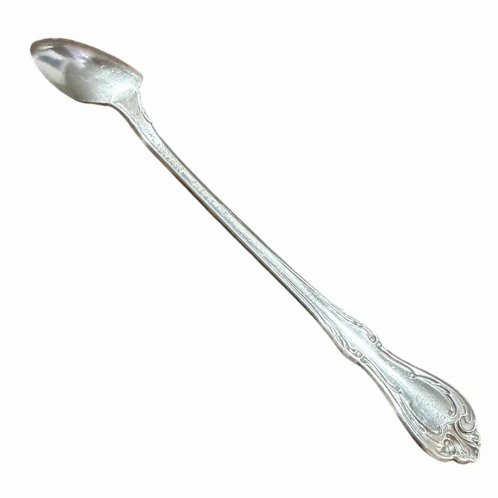 WM Rogers Chalice/Harmony‎ Silverplate Iced Tea/Beverage Spoon